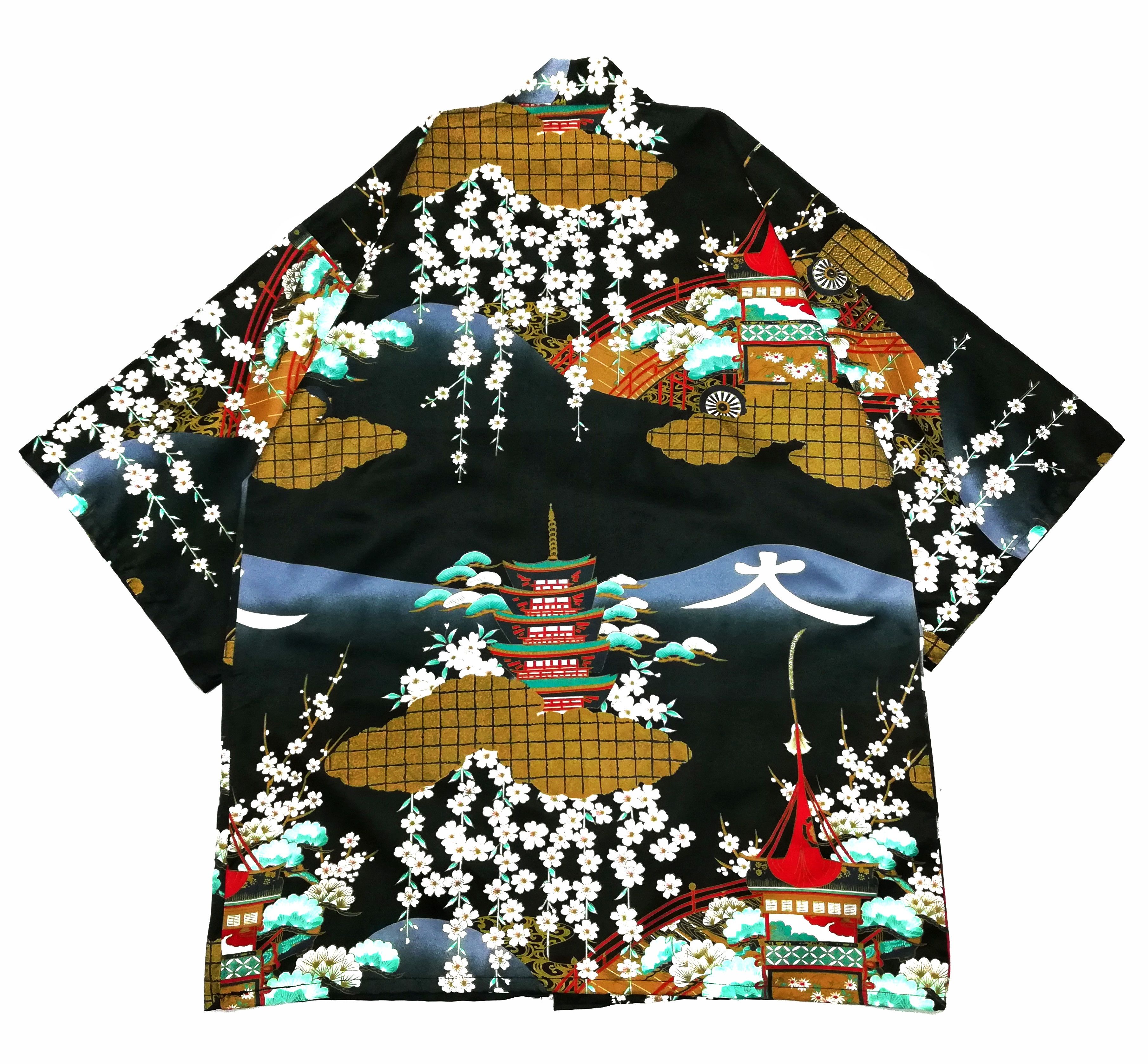 Art Comes First × Japanese Brand 🔥Maruky Polyester Japanese kimono Boho Robe Classic🔥 Size US L / EU 52-54 / 3 - 12 Thumbnail