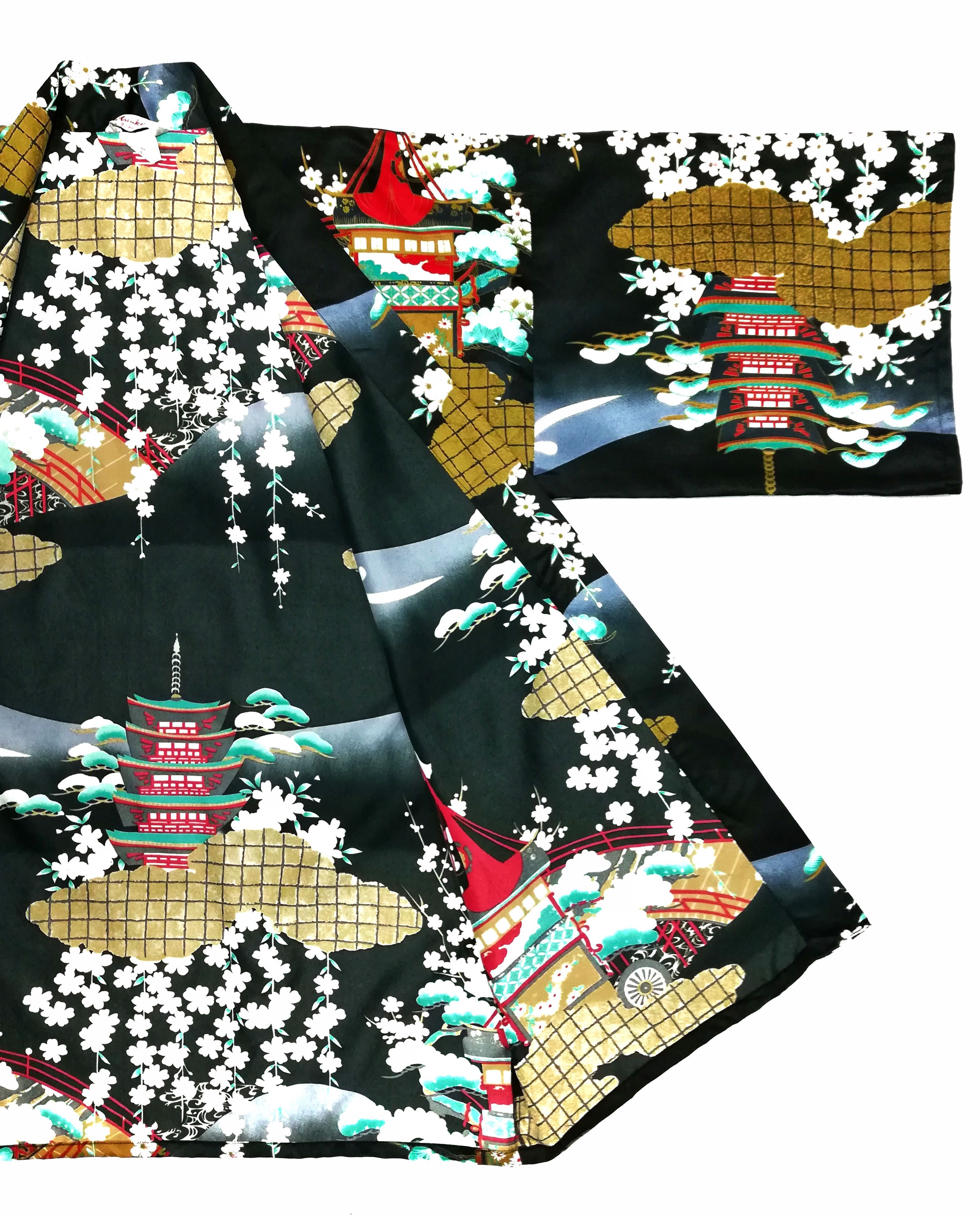 Art Comes First × Japanese Brand 🔥Maruky Polyester Japanese kimono Boho Robe Classic🔥 Size US L / EU 52-54 / 3 - 3 Thumbnail