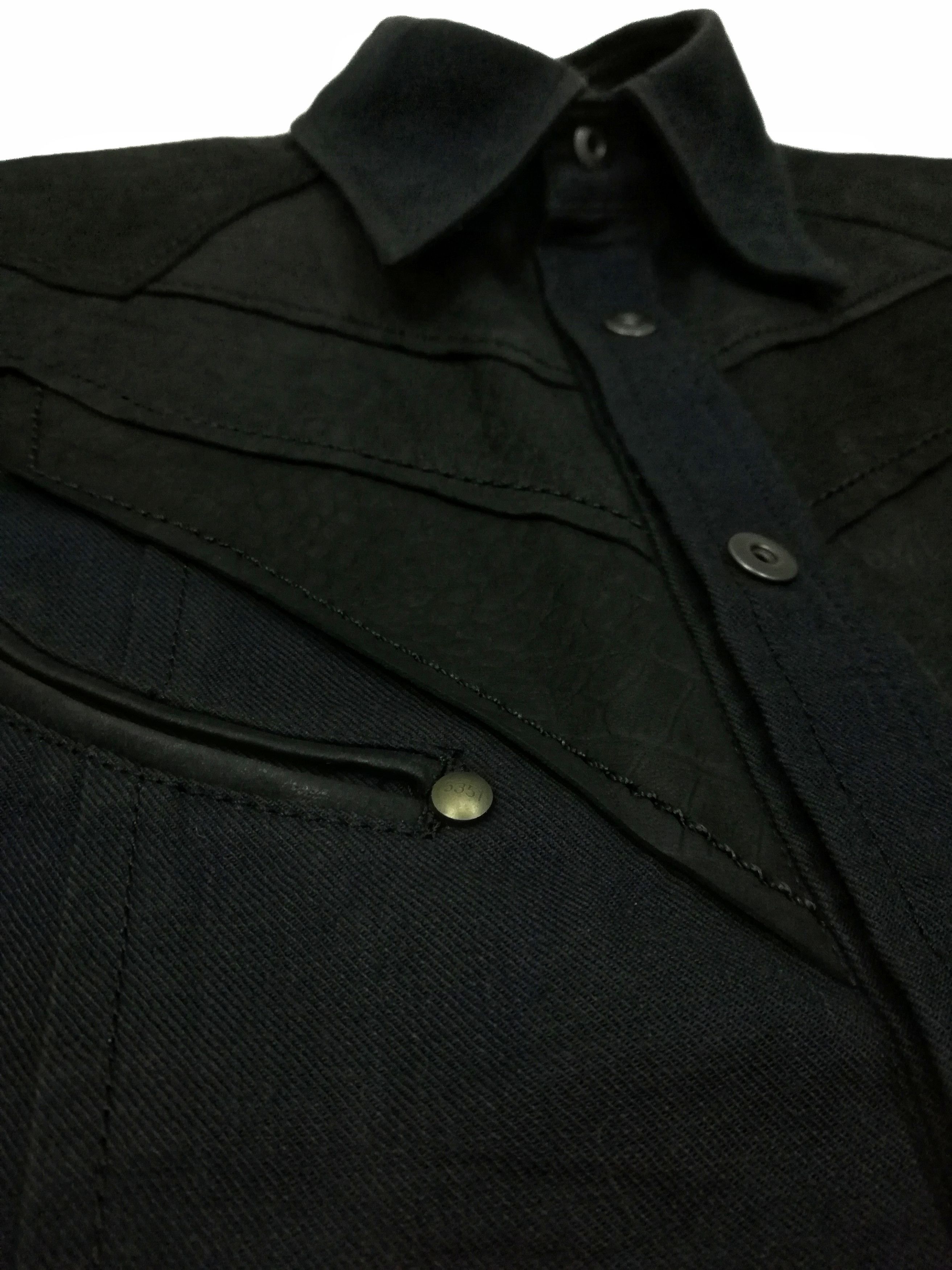 5351 POUR LES HOMMES × Japanese Brand 🔥Designer 5351 Pour Les Hommes Shirts Button Up Cotton🔥 Size US XS / EU 42 / 0 - 4 Thumbnail