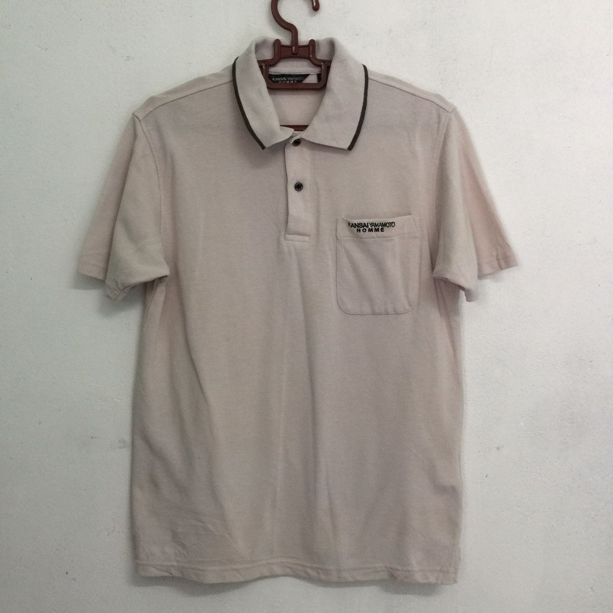 Japanese Brand Kansai Yamamoto homme collar tshirt Size US M / EU 48-50 / 2 - 1 Thumbnail