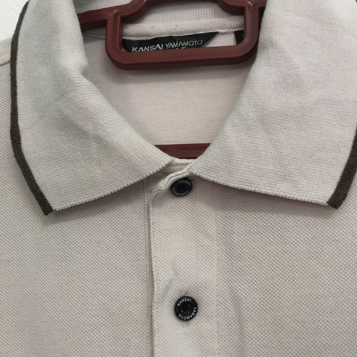 Japanese Brand Kansai Yamamoto homme collar tshirt Size US M / EU 48-50 / 2 - 5 Thumbnail