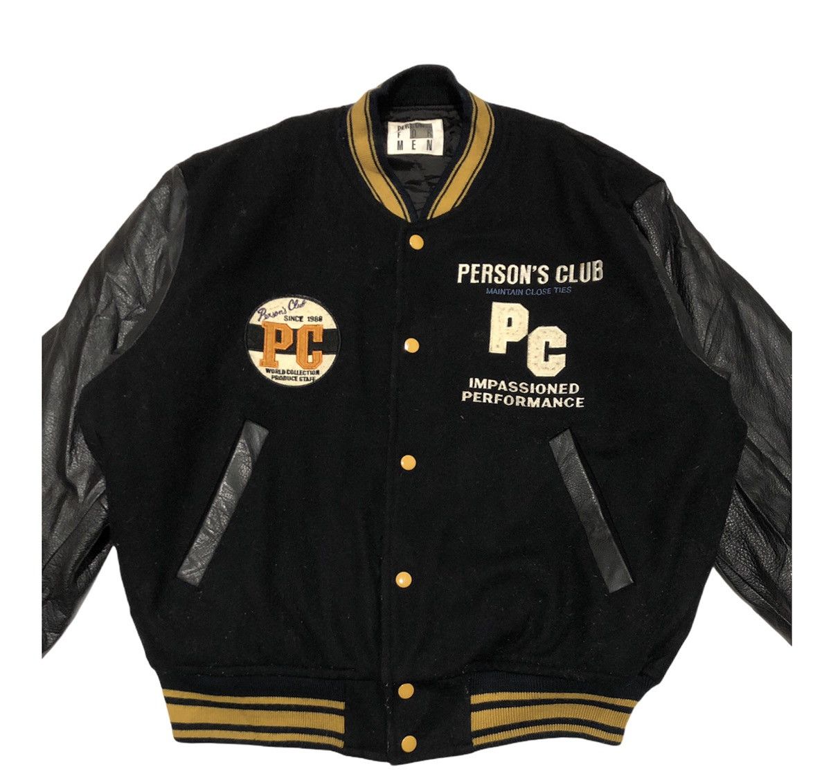 Undercover Person’s Club 1988 Maintain Close Tier Varsity Jacket Size US L / EU 52-54 / 3 - 3 Thumbnail