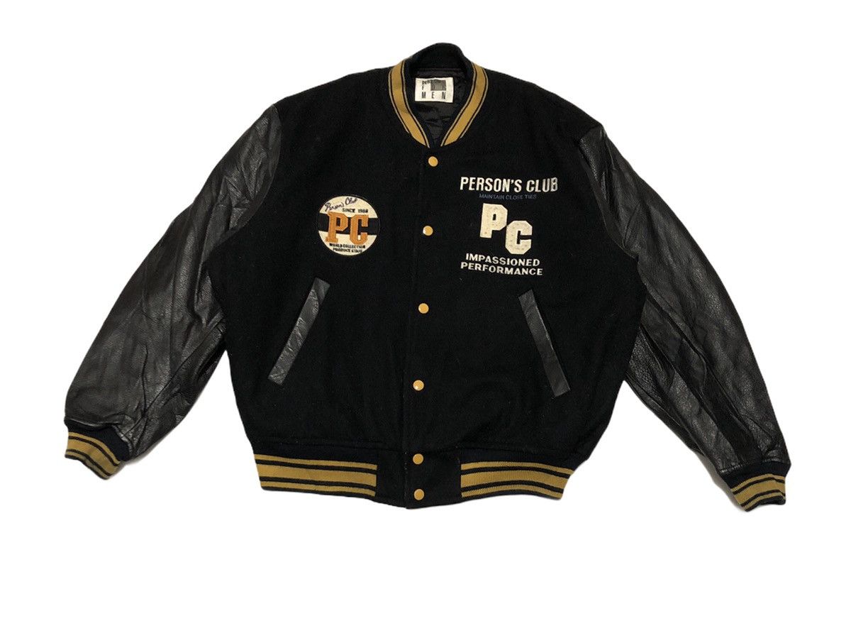 Undercover Person’s Club 1988 Maintain Close Tier Varsity Jacket Size US L / EU 52-54 / 3 - 2 Thumbnail