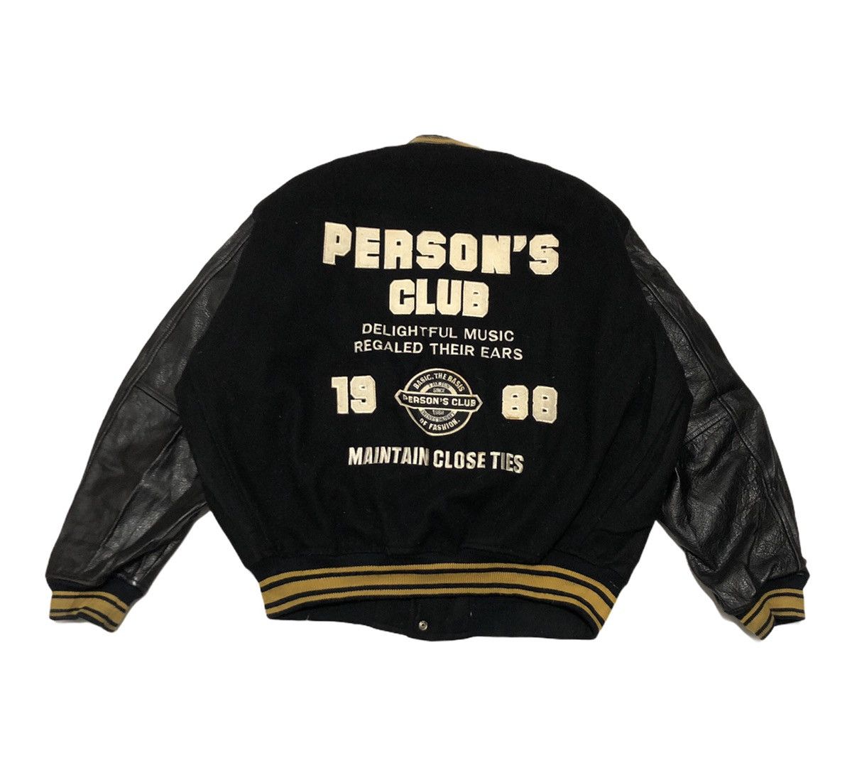 Undercover Person’s Club 1988 Maintain Close Tier Varsity Jacket Size US L / EU 52-54 / 3 - 1 Thumbnail