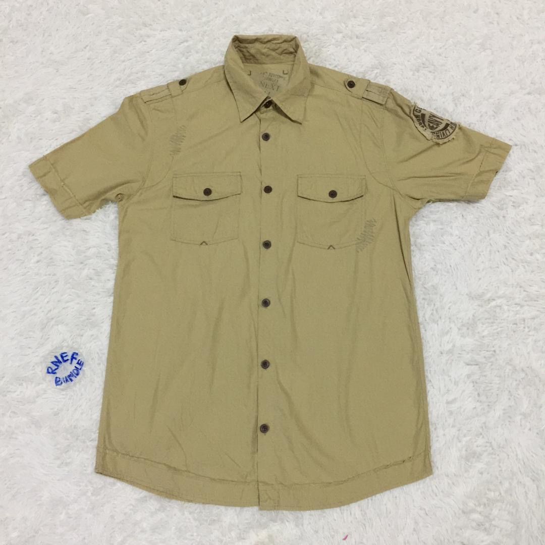 Japanese Brand Next button up shirt Size US M / EU 48-50 / 2 - 1 Thumbnail