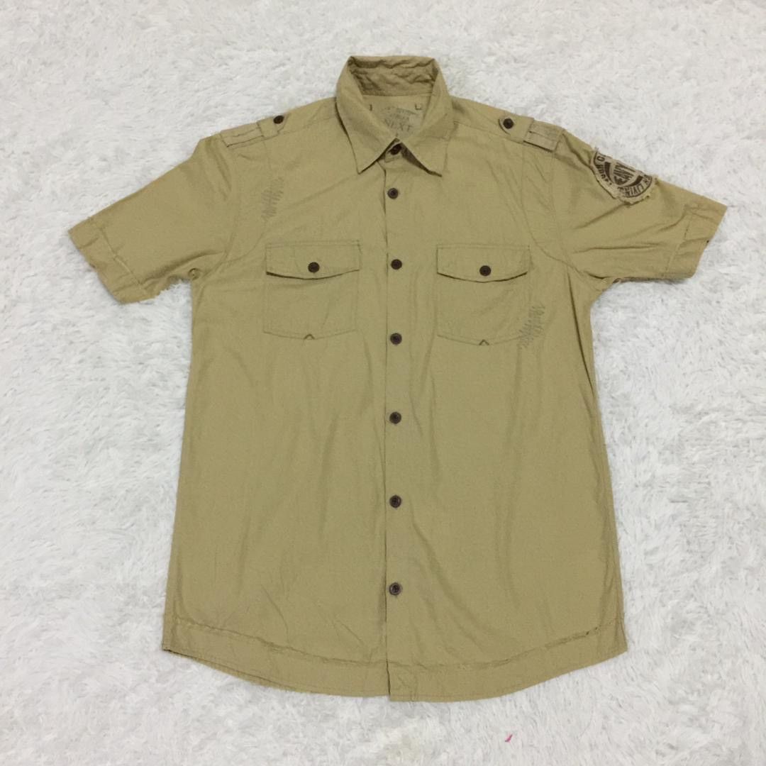 Japanese Brand Next button up shirt Size US M / EU 48-50 / 2 - 9 Thumbnail