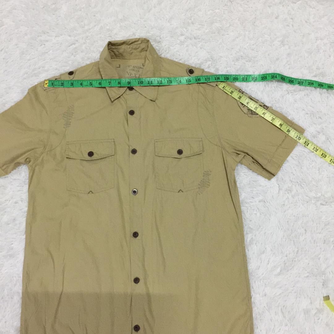 Japanese Brand Next button up shirt Size US M / EU 48-50 / 2 - 4 Thumbnail