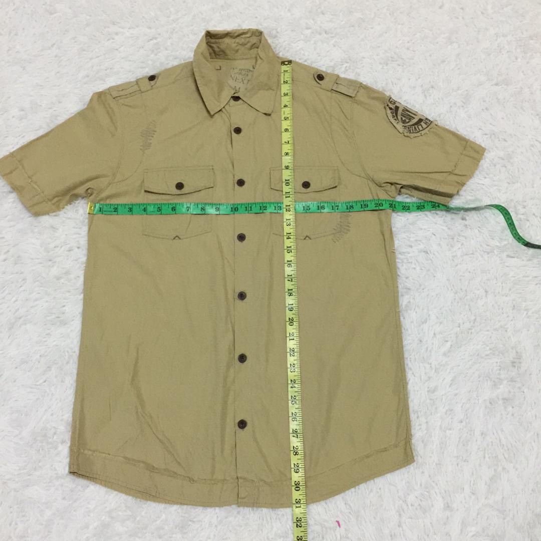 Japanese Brand Next button up shirt Size US M / EU 48-50 / 2 - 3 Thumbnail
