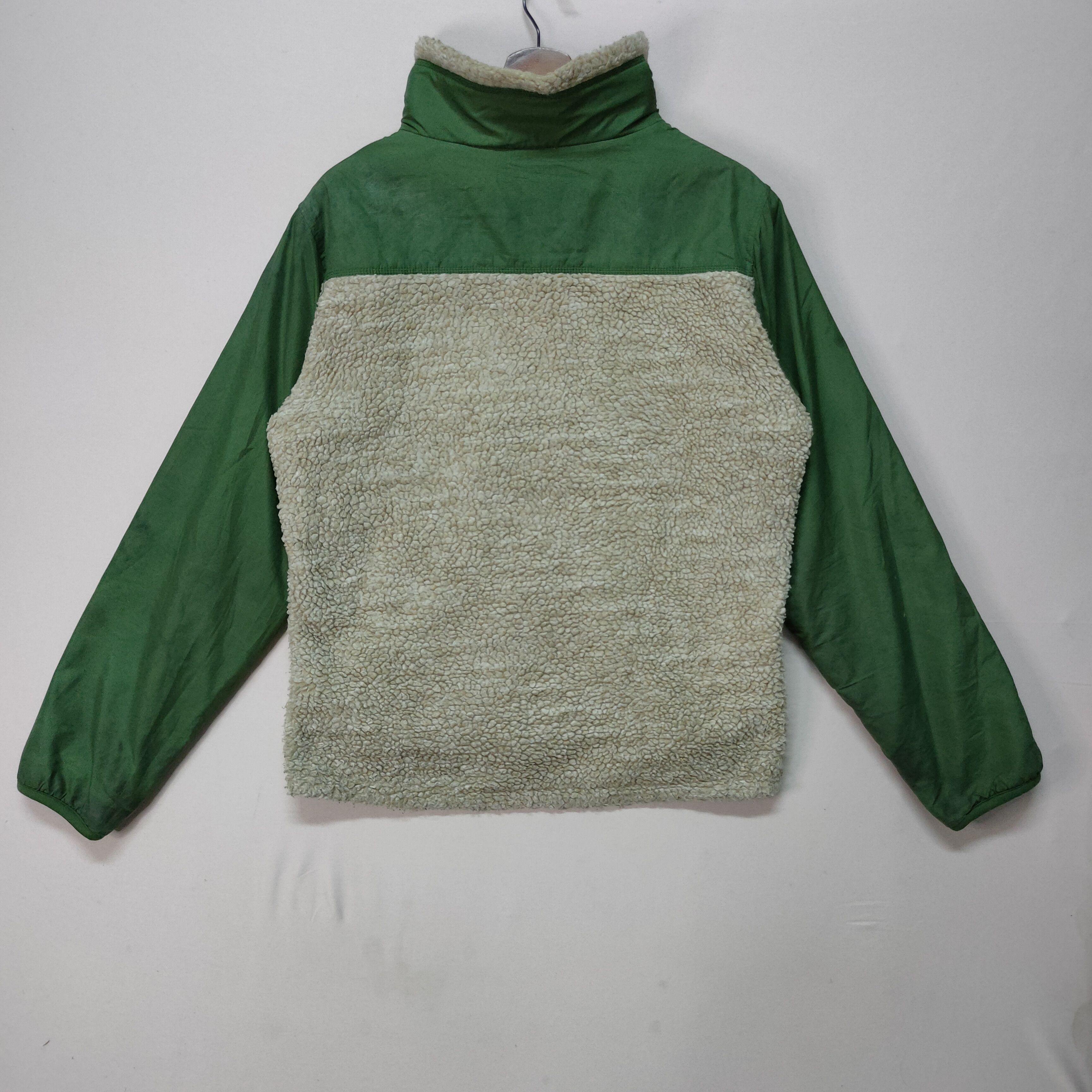 Designer VINTAGE SHERPA FLEECE ZIPPER UPS JACKET NICE DESIGN Size US M / EU 48-50 / 2 - 5 Thumbnail