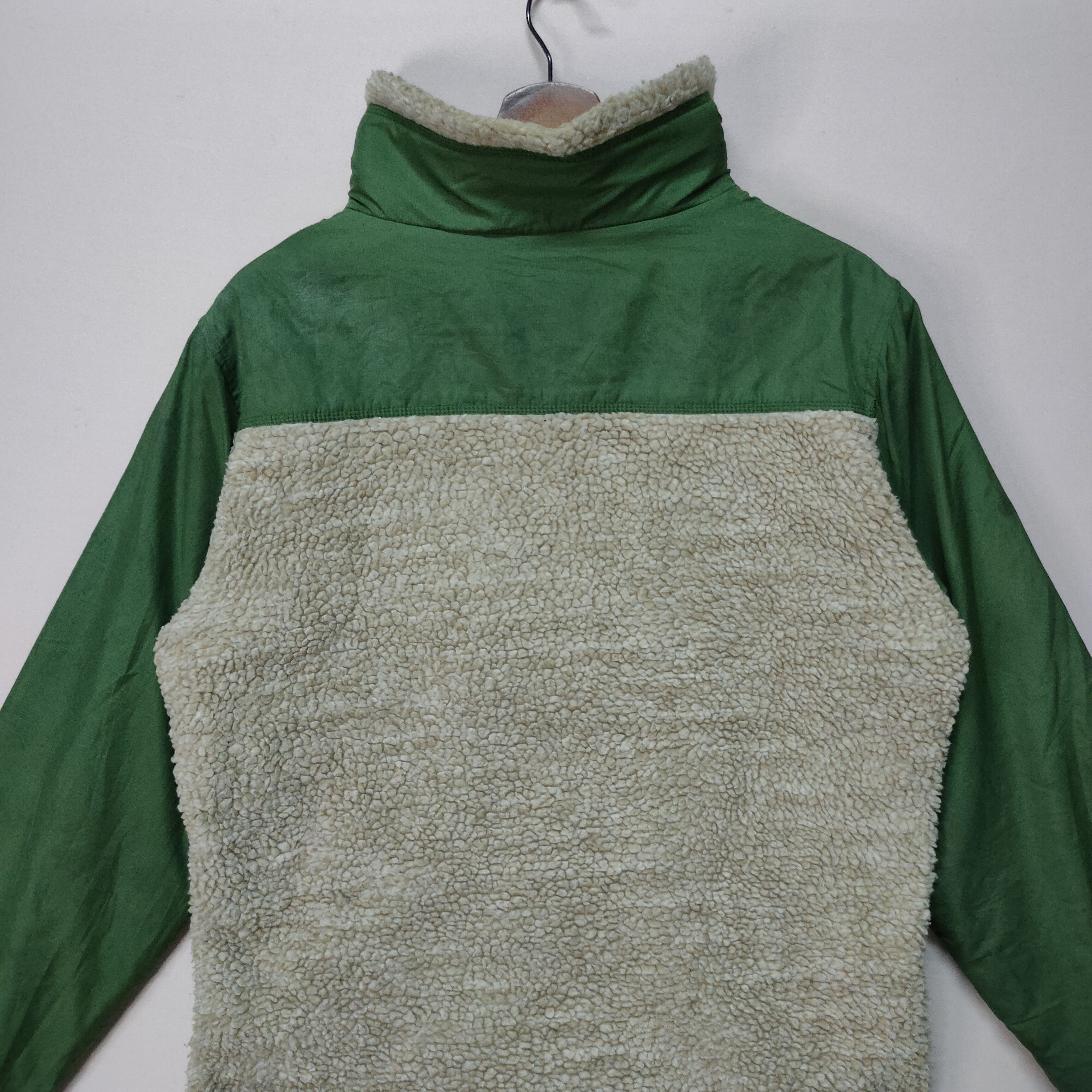 Designer VINTAGE SHERPA FLEECE ZIPPER UPS JACKET NICE DESIGN Size US M / EU 48-50 / 2 - 2 Thumbnail