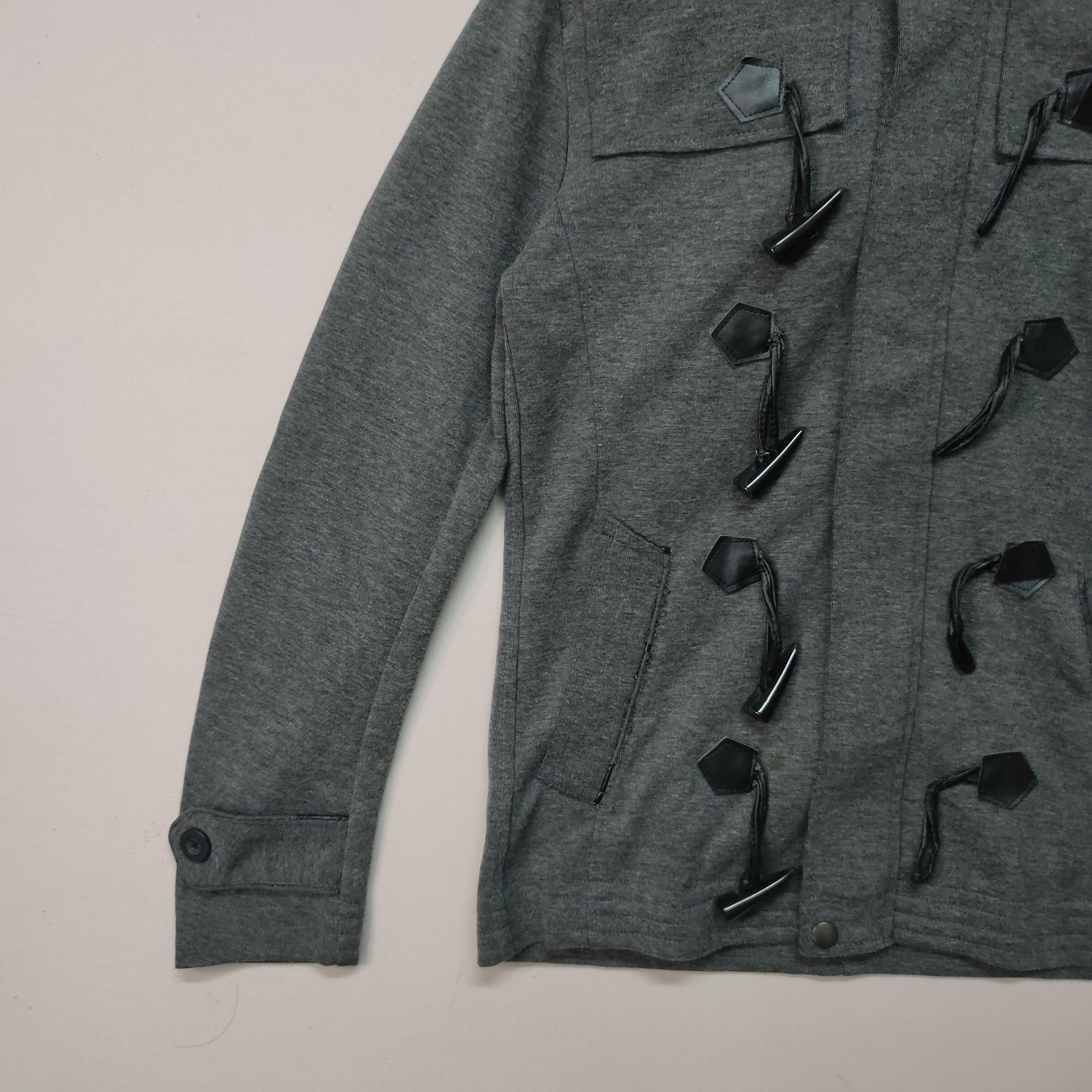 Mossimo VINTAGE MOSSIMO NICE DESIGN HOODIE DUFFLE JACKET Size US S / EU 44-46 / 1 - 4 Thumbnail