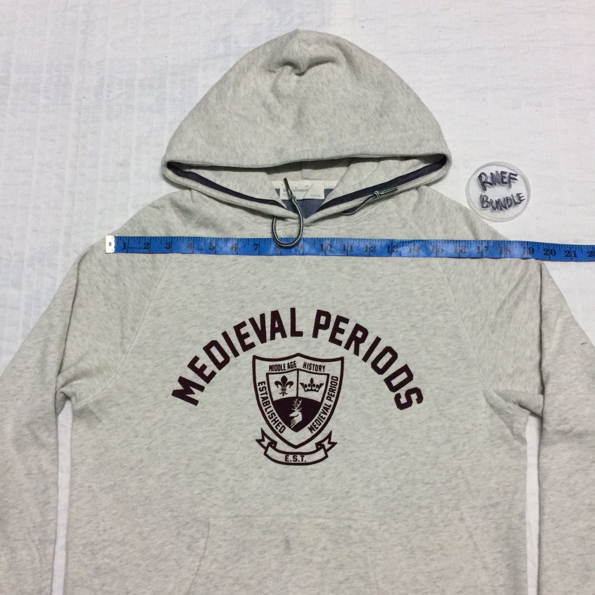 Japanese Brand Back Number Hoodie Size US S / EU 44-46 / 1 - 14 Thumbnail