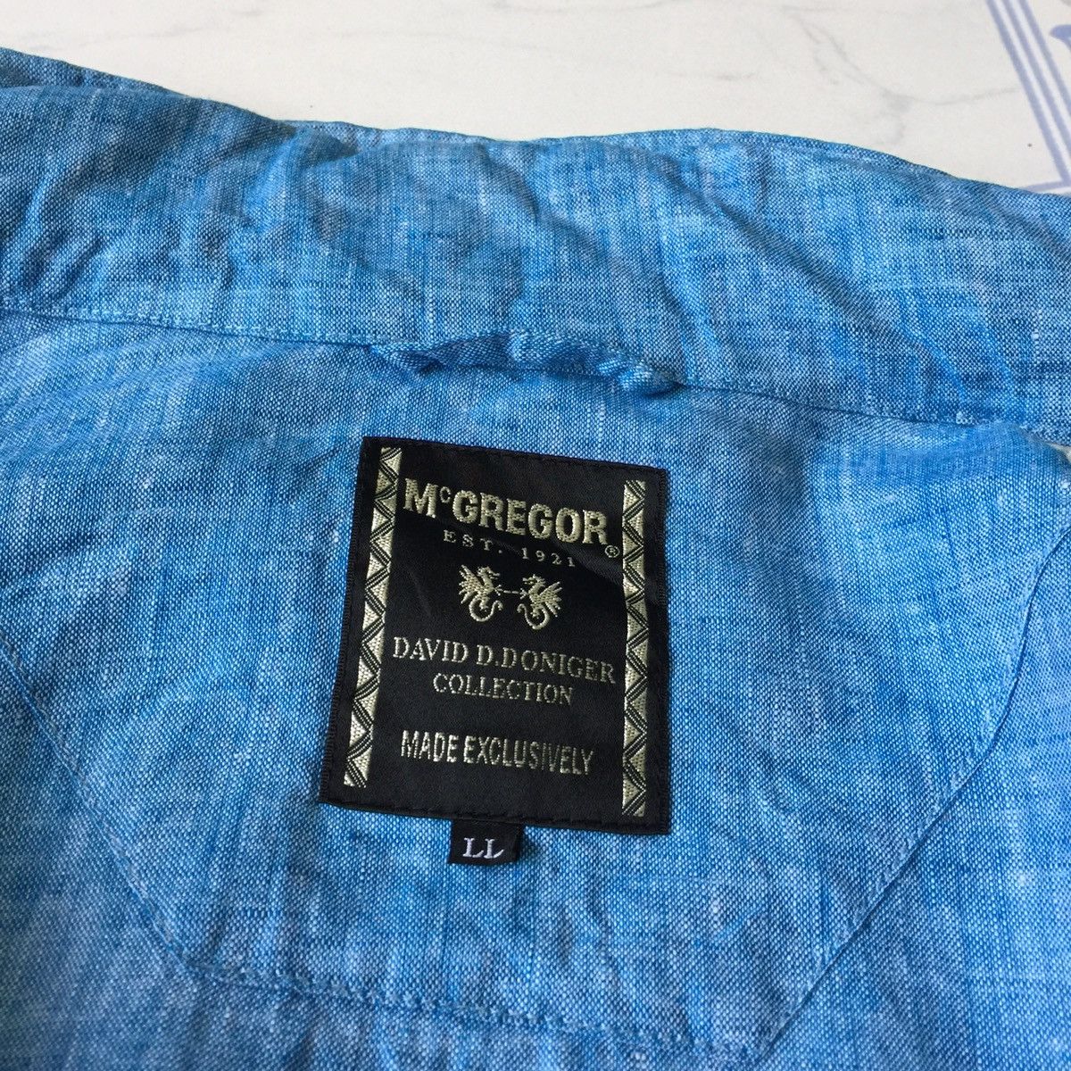 Japanese Brand McGregor Full zip button & Hoodie Jacket 🧥 size L Size US L / EU 52-54 / 3 - 8 Thumbnail