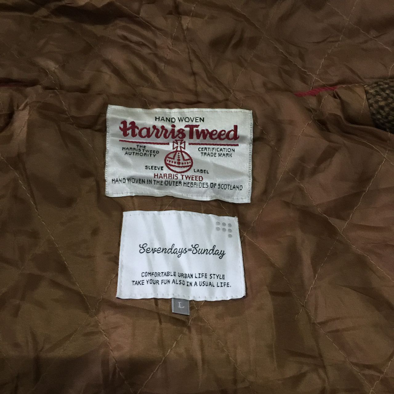 Harris Tweed Hand woven sevendays sunday x harris tweed jacket for women Size S / US 4 / IT 40 - 9 Thumbnail