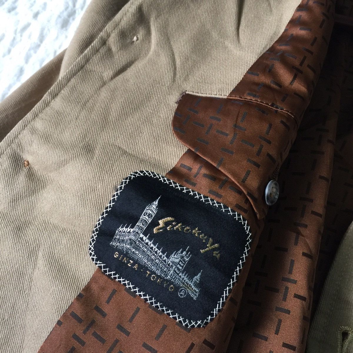 Japanese Brand Eikokaya Ginza Tokyo Jacket Size US S / EU 44-46 / 1 - 9 Thumbnail