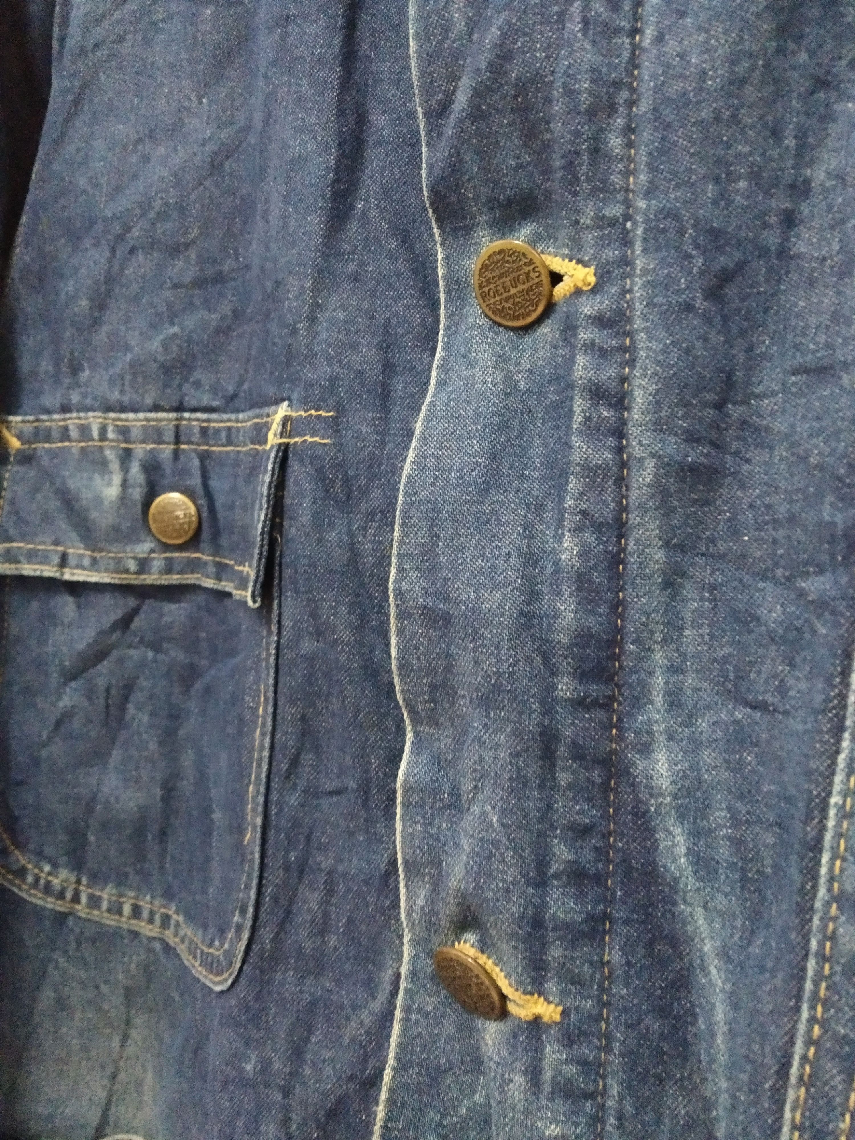 Vintage Worker Jacket Roebuck with blanket lining Size US L / EU 52-54 / 3 - 11 Thumbnail