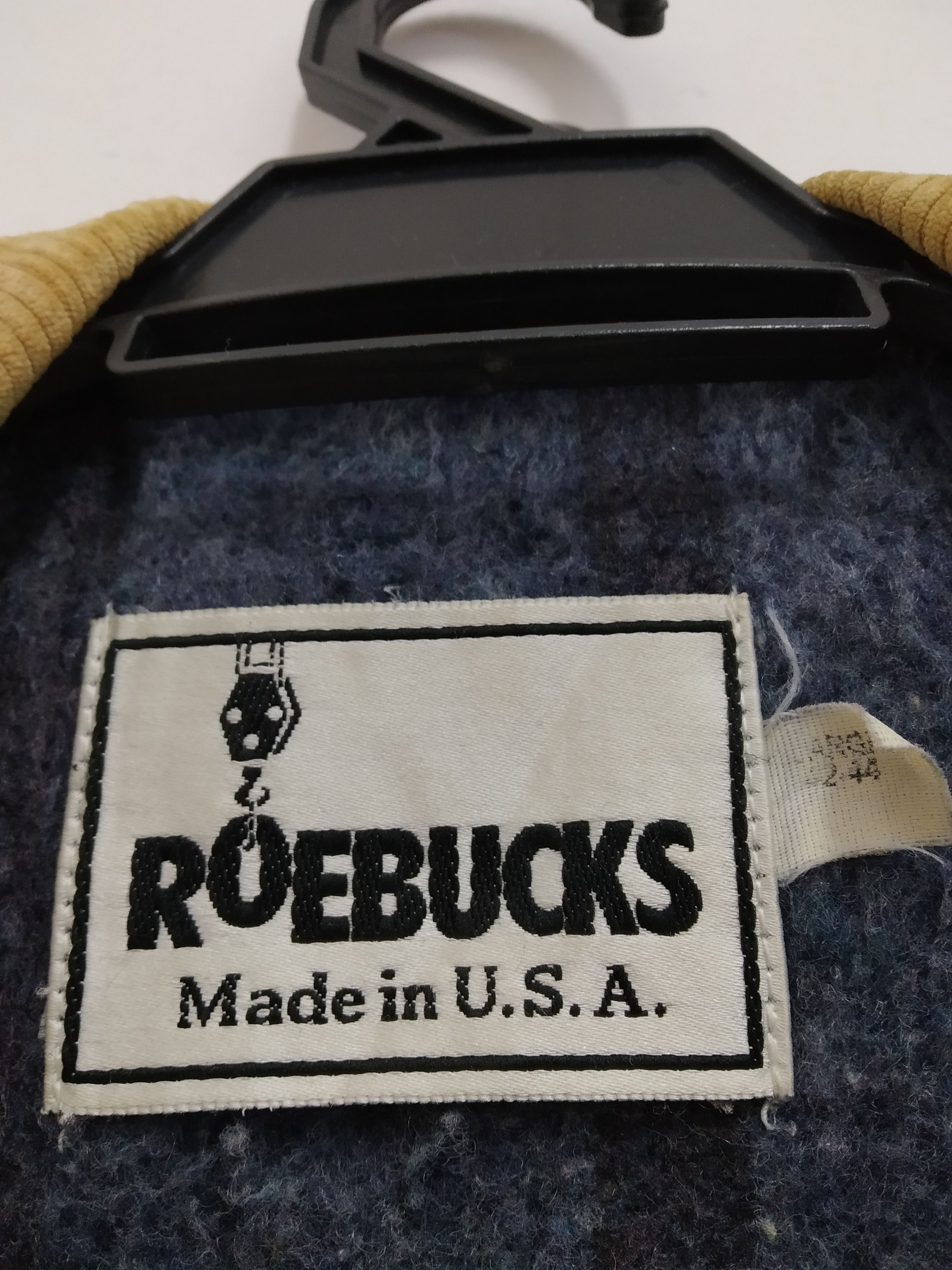 Vintage Worker Jacket Roebuck with blanket lining Size US L / EU 52-54 / 3 - 15 Thumbnail