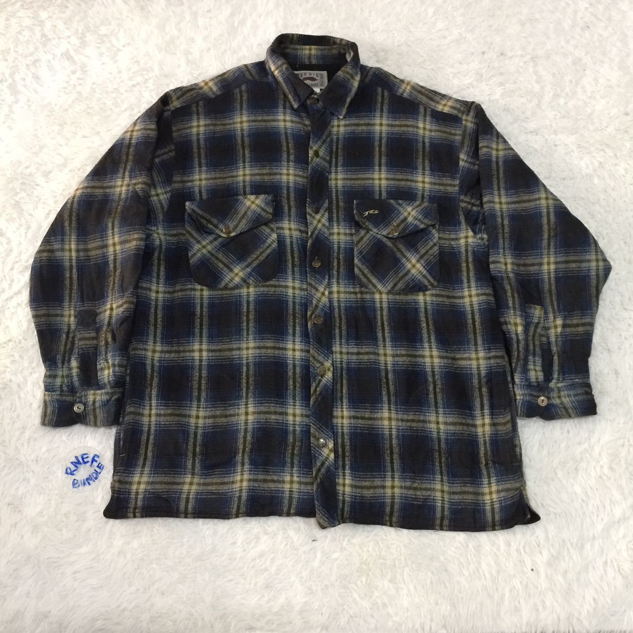 Flannel × Japanese Brand × Rusty Rusty button up flannel design Size US M / EU 48-50 / 2 - 1 Thumbnail