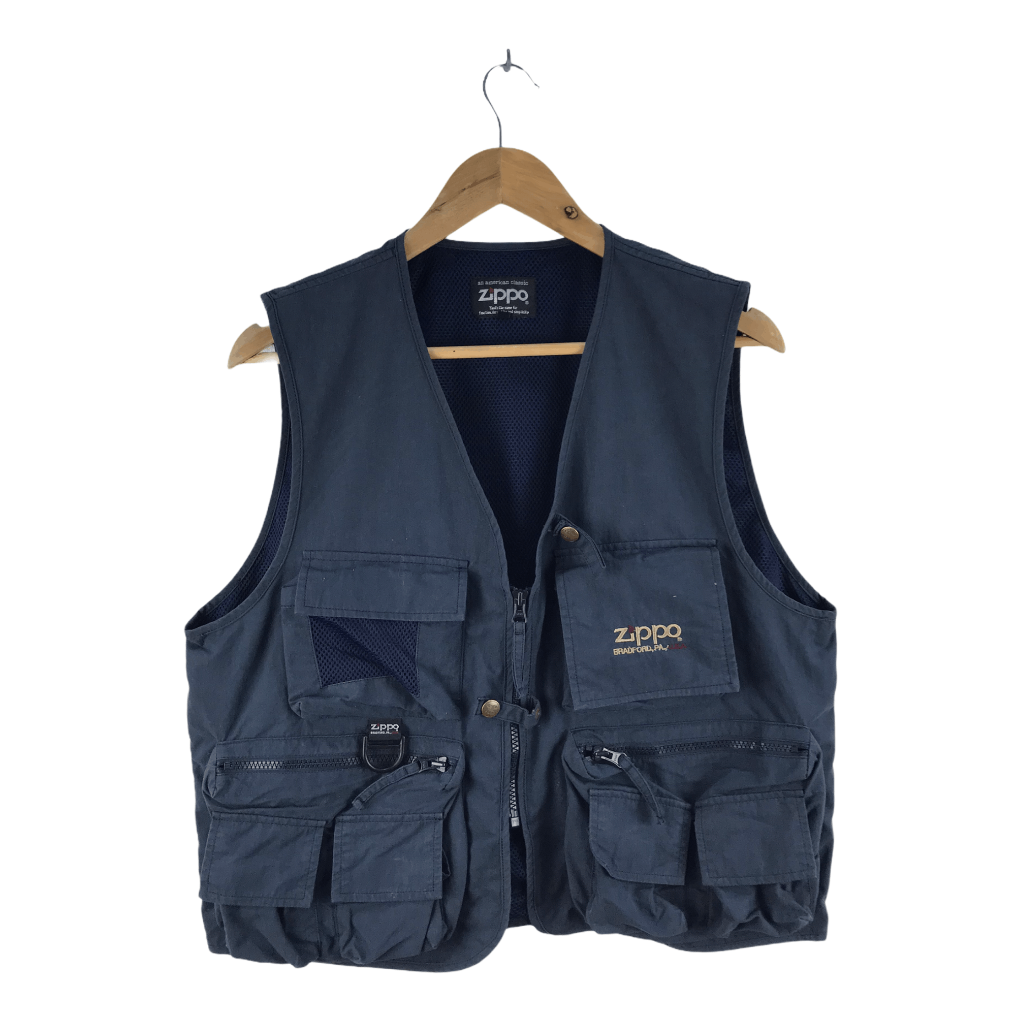 Vintage Vintage Zippo Tactical Vest Size US M / EU 48-50 / 2 - 1 Thumbnail