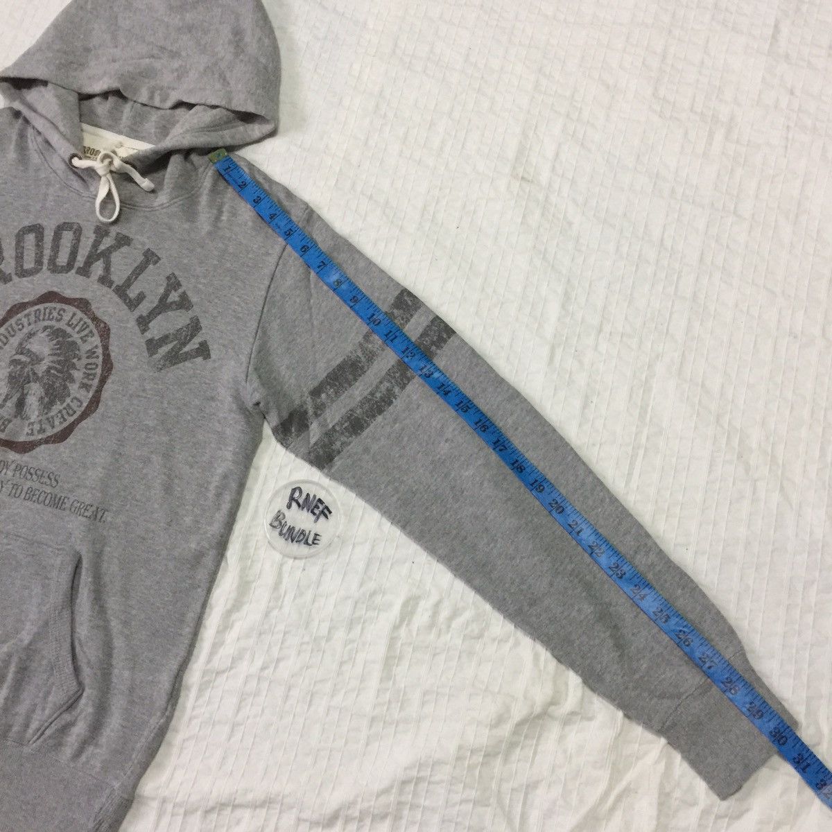 Brooklyn Industries Brooklyn Industries Big Logo Hoodie Sweatshirt Size US S / EU 44-46 / 1 - 15 Thumbnail