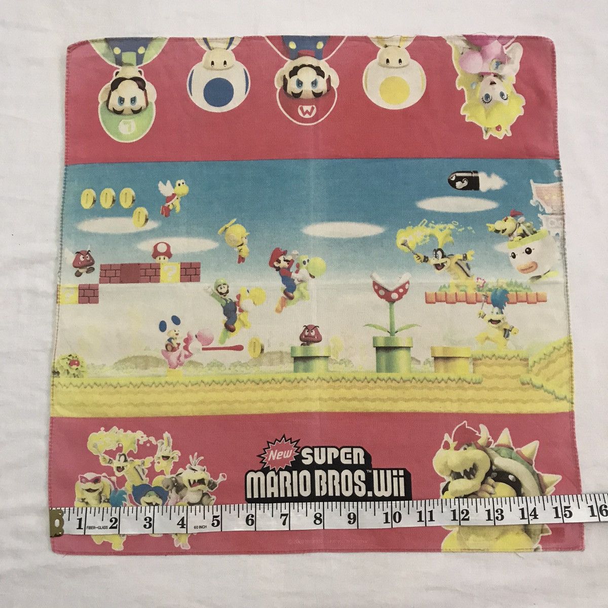 Anime super mario bandana handkerchief neckerchief Size ONE SIZE - 2 Thumbnail