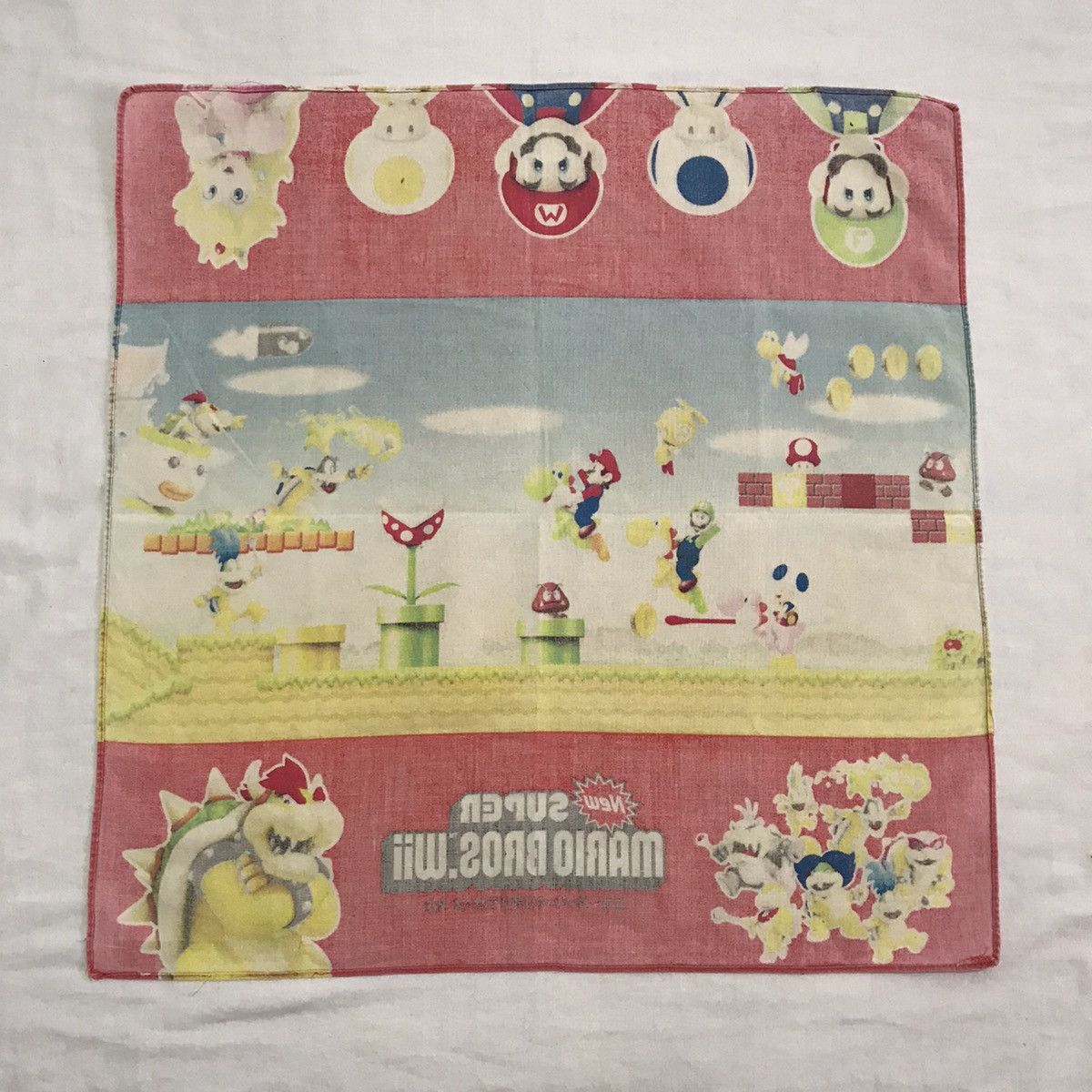 Anime super mario bandana handkerchief neckerchief Size ONE SIZE - 5 Thumbnail