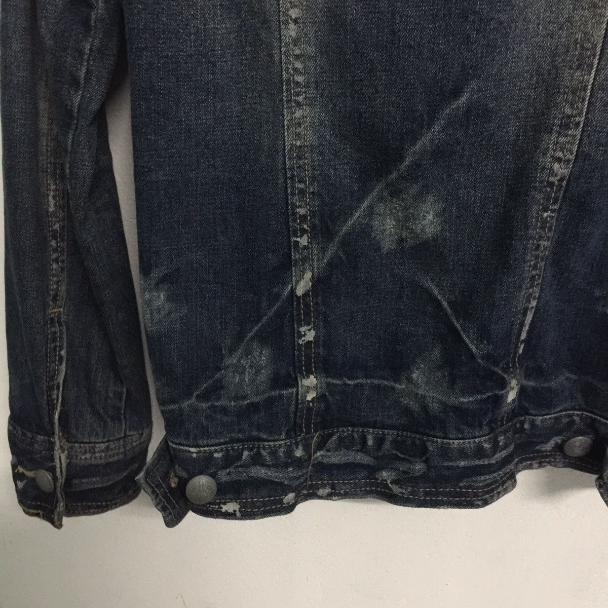 Japanese Brand Real Clothing Jackrose Rare painted design denim jacket Size US S / EU 44-46 / 1 - 8 Thumbnail