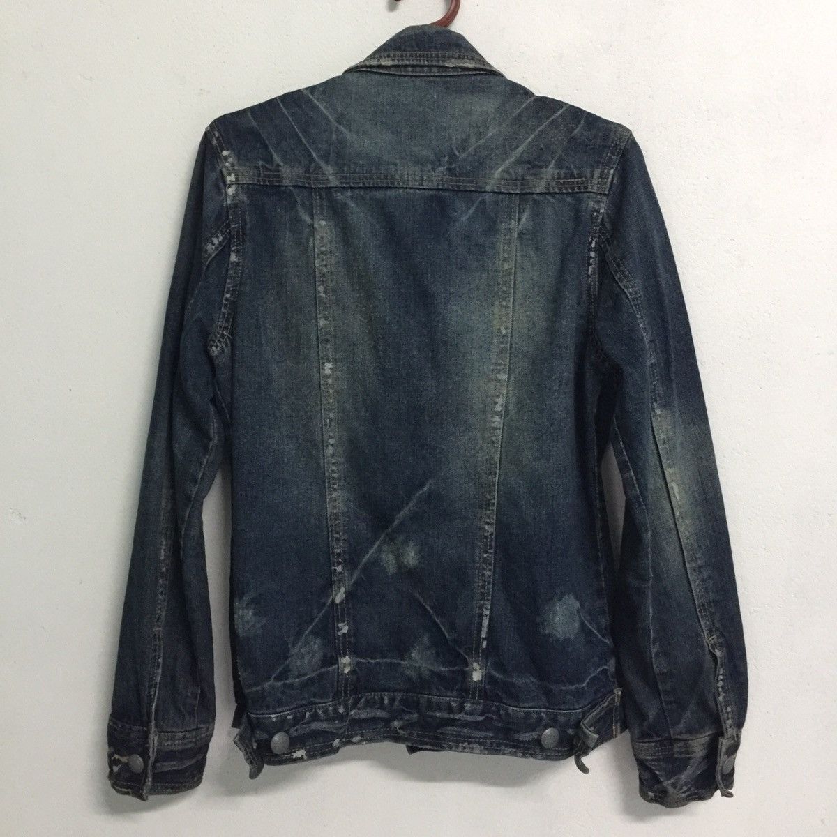 Japanese Brand Real Clothing Jackrose Rare painted design denim jacket Size US S / EU 44-46 / 1 - 6 Thumbnail