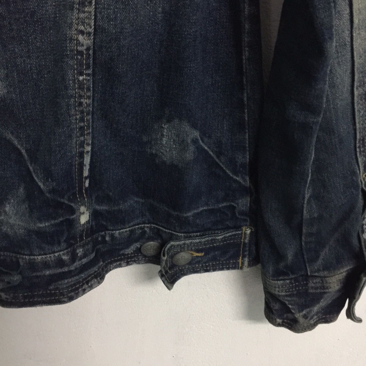 Japanese Brand Real Clothing Jackrose Rare painted design denim jacket Size US S / EU 44-46 / 1 - 7 Thumbnail