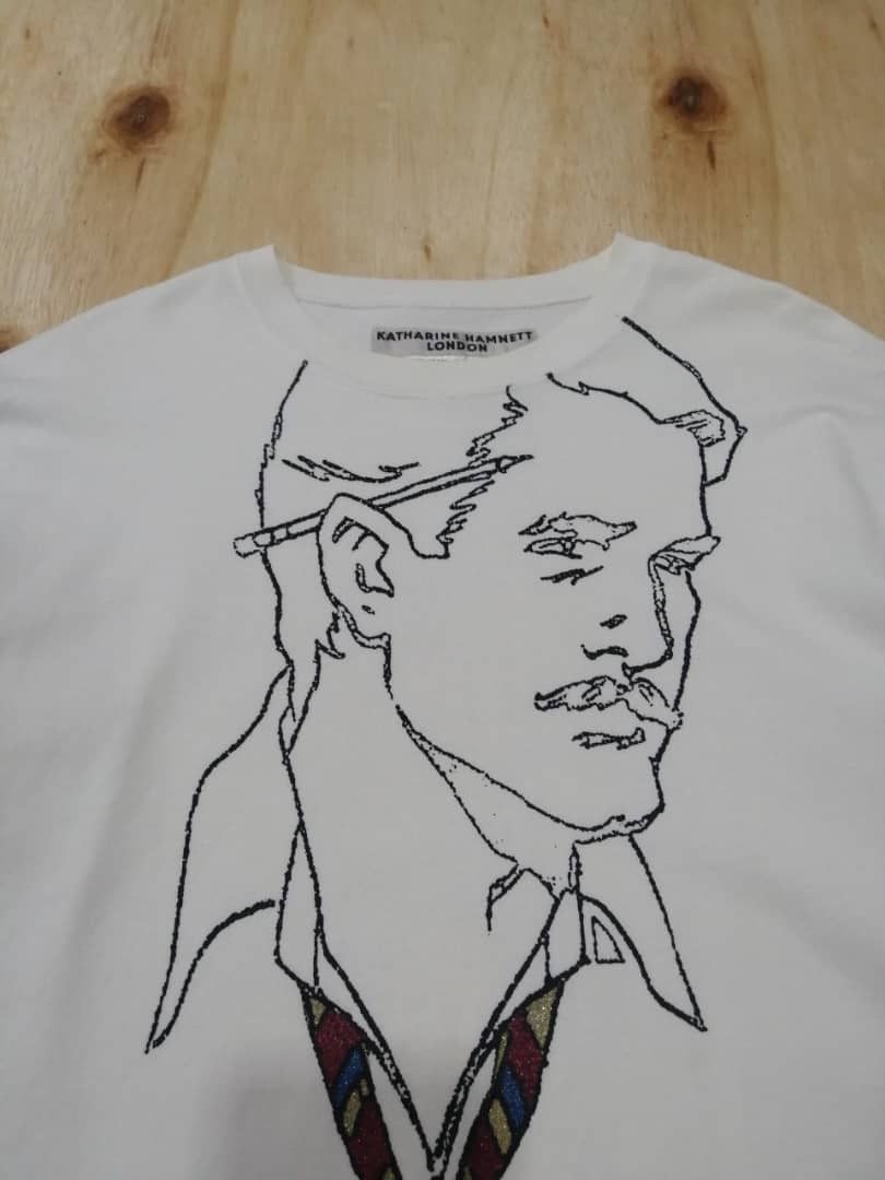 Katharine Hamnett London × Vintage Vintage Katharine Hamnett London T-shirts Graphic Tees Size US M / EU 48-50 / 2 - 3 Thumbnail