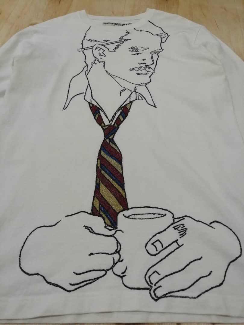 Katharine Hamnett London × Vintage Vintage Katharine Hamnett London T-shirts Graphic Tees Size US M / EU 48-50 / 2 - 7 Thumbnail