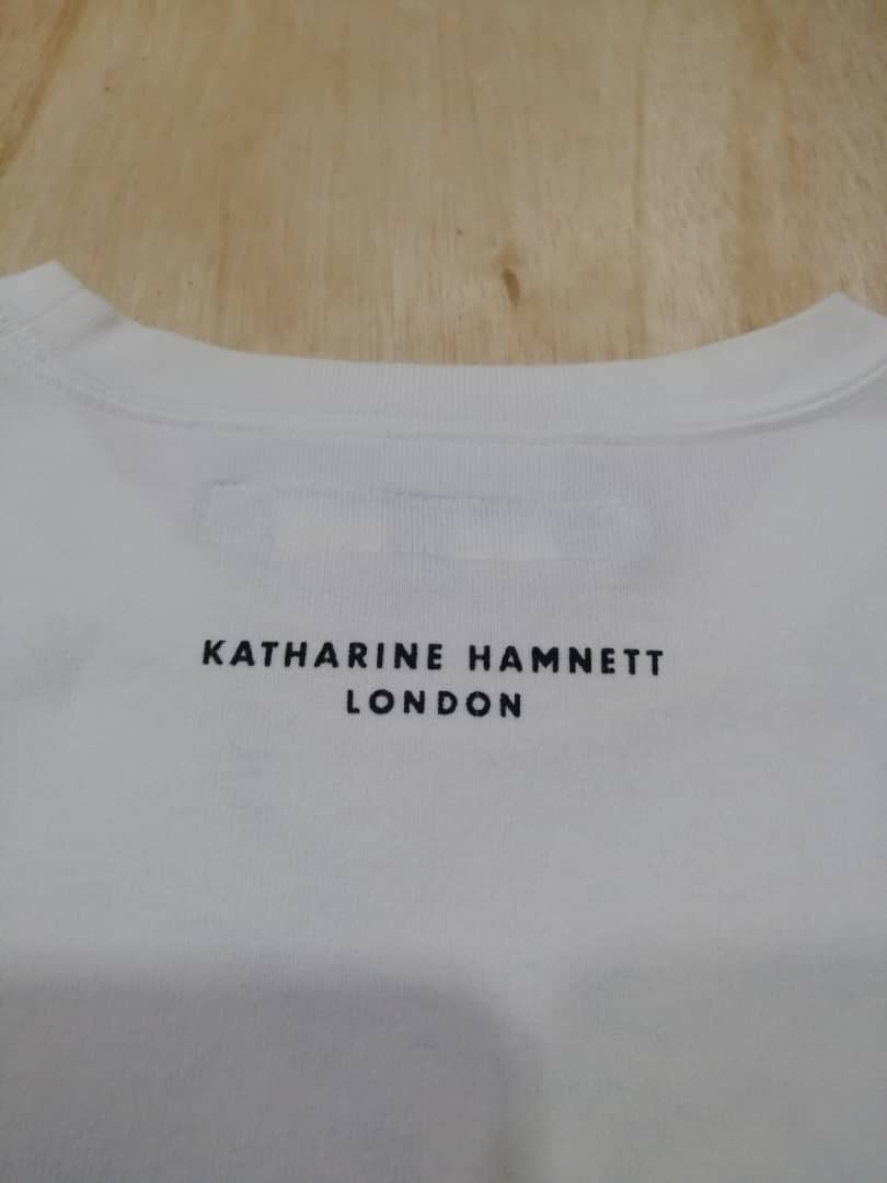 Katharine Hamnett London × Vintage Vintage Katharine Hamnett London T-shirts Graphic Tees Size US M / EU 48-50 / 2 - 11 Thumbnail