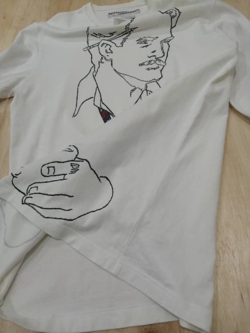 Katharine Hamnett London × Vintage Vintage Katharine Hamnett London T-shirts Graphic Tees Size US M / EU 48-50 / 2 - 8 Thumbnail