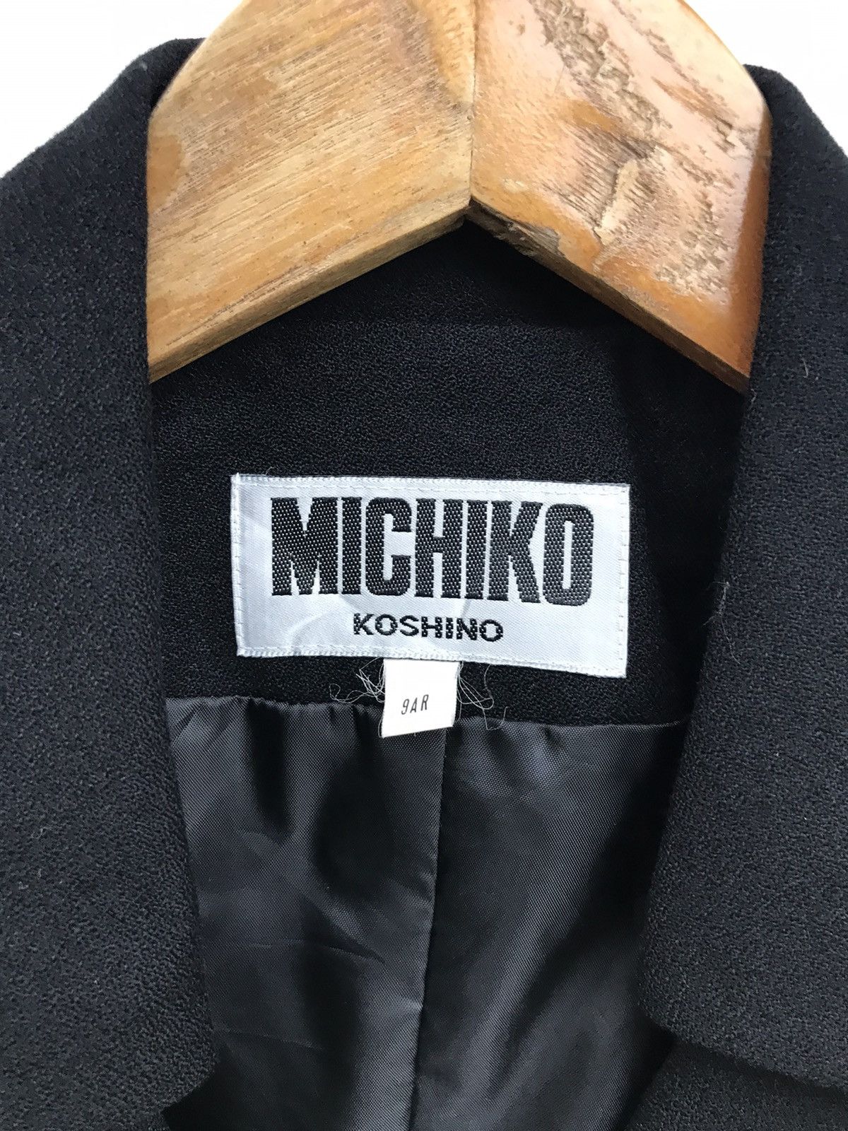 Moschino Vintage Mochino Black Button Jacket Size US S / EU 44-46 / 1 - 3 Thumbnail