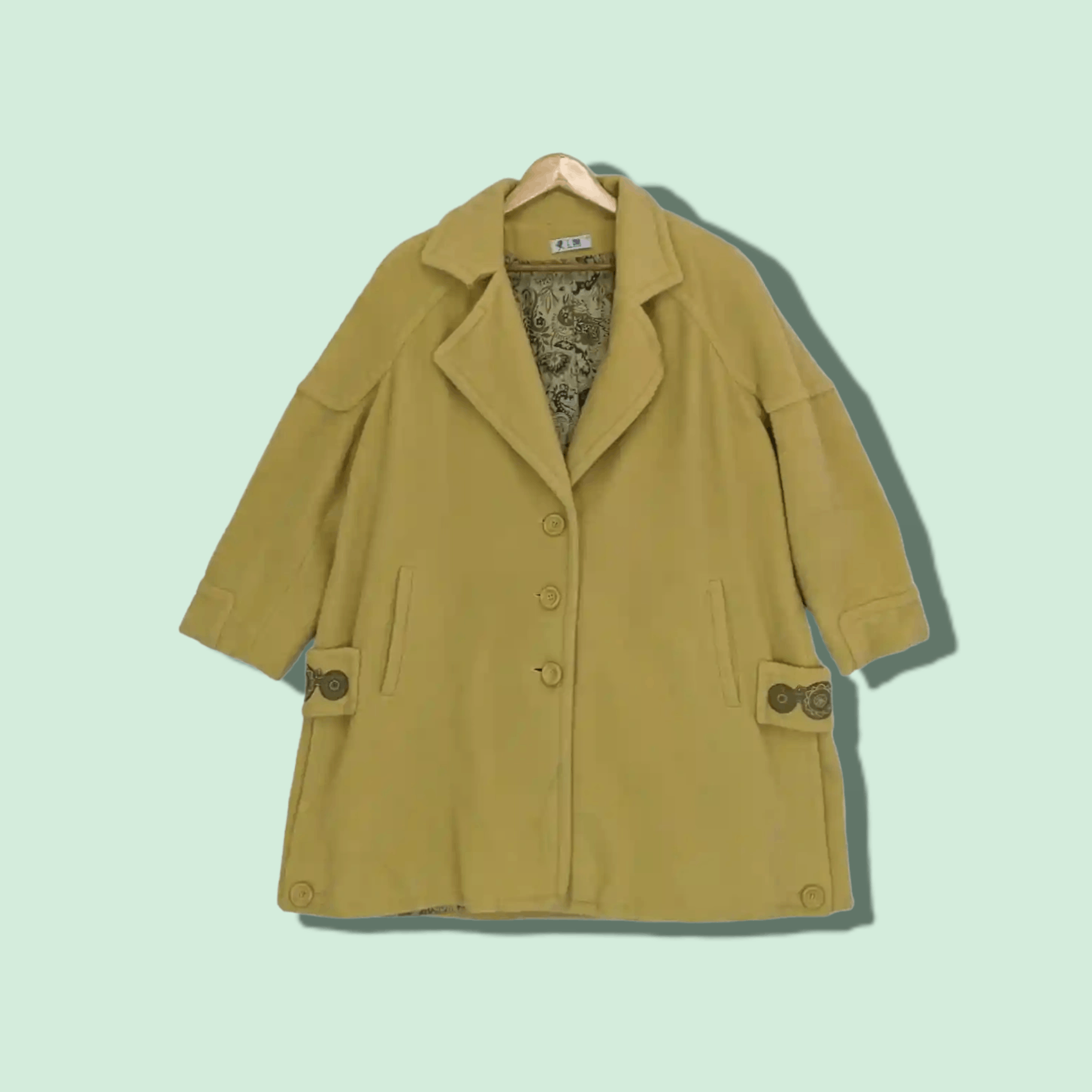 Japanese Brand Vintage MORLY'S 1981 Italian Wool Jacket Size US L / EU 52-54 / 3 - 1 Thumbnail