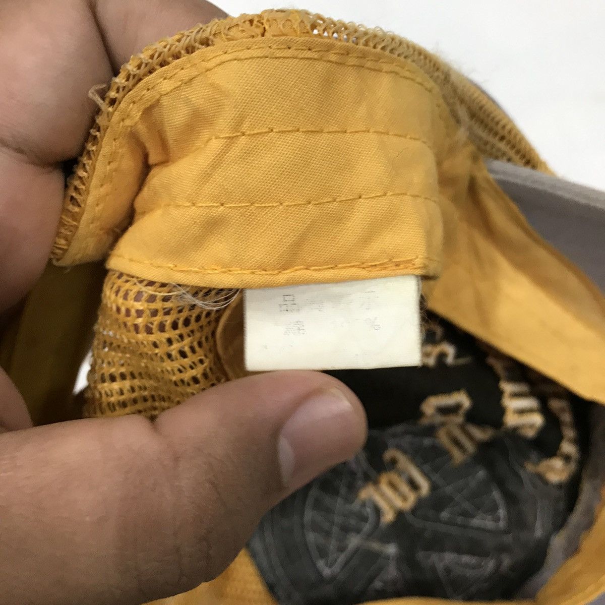 Designer Distressed Trucker Hats Caps Size ONE SIZE - 6 Thumbnail