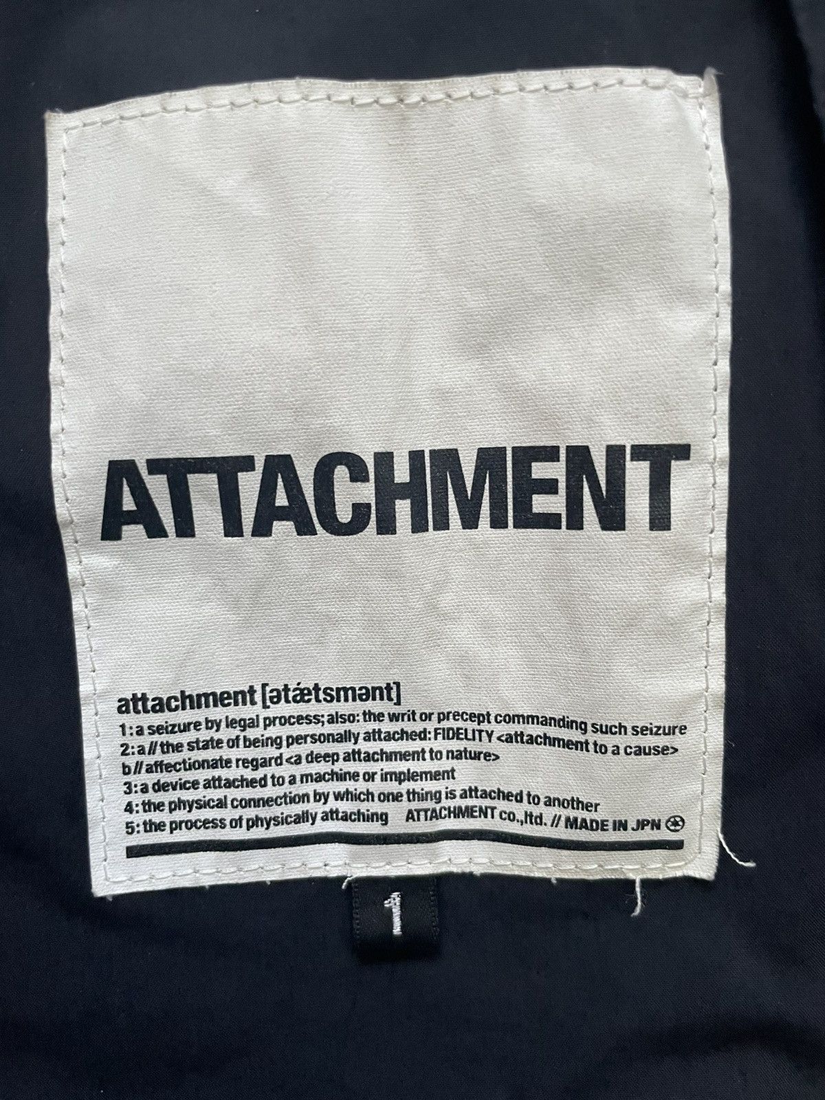 Kazuyuki Kumagai Attachment Attachment Cargo Sniper Jacket Black Size US S / EU 44-46 / 1 - 5 Thumbnail