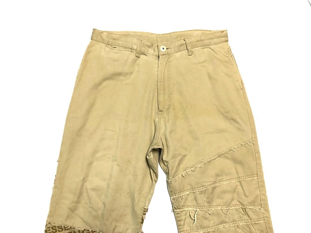 Comme des Garcons × Japanese Brand × NUBIAN Nubian patch work trouser pants comme des garcons style Size US 34 / EU 50 - 3 Thumbnail