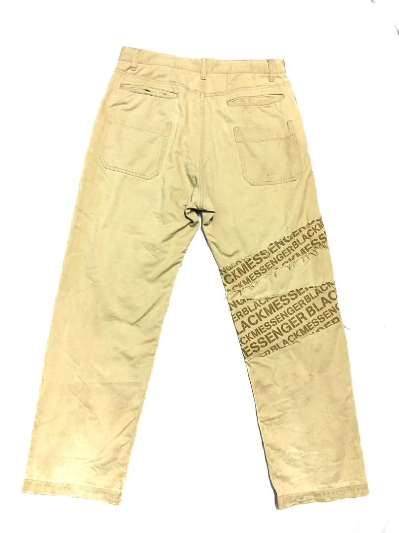 Comme des Garcons × Japanese Brand × NUBIAN Nubian patch work trouser pants comme des garcons style Size US 34 / EU 50 - 4 Thumbnail
