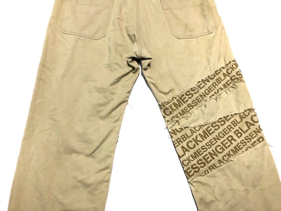 Comme des Garcons × Japanese Brand × NUBIAN Nubian patch work trouser pants comme des garcons style Size US 34 / EU 50 - 7 Thumbnail
