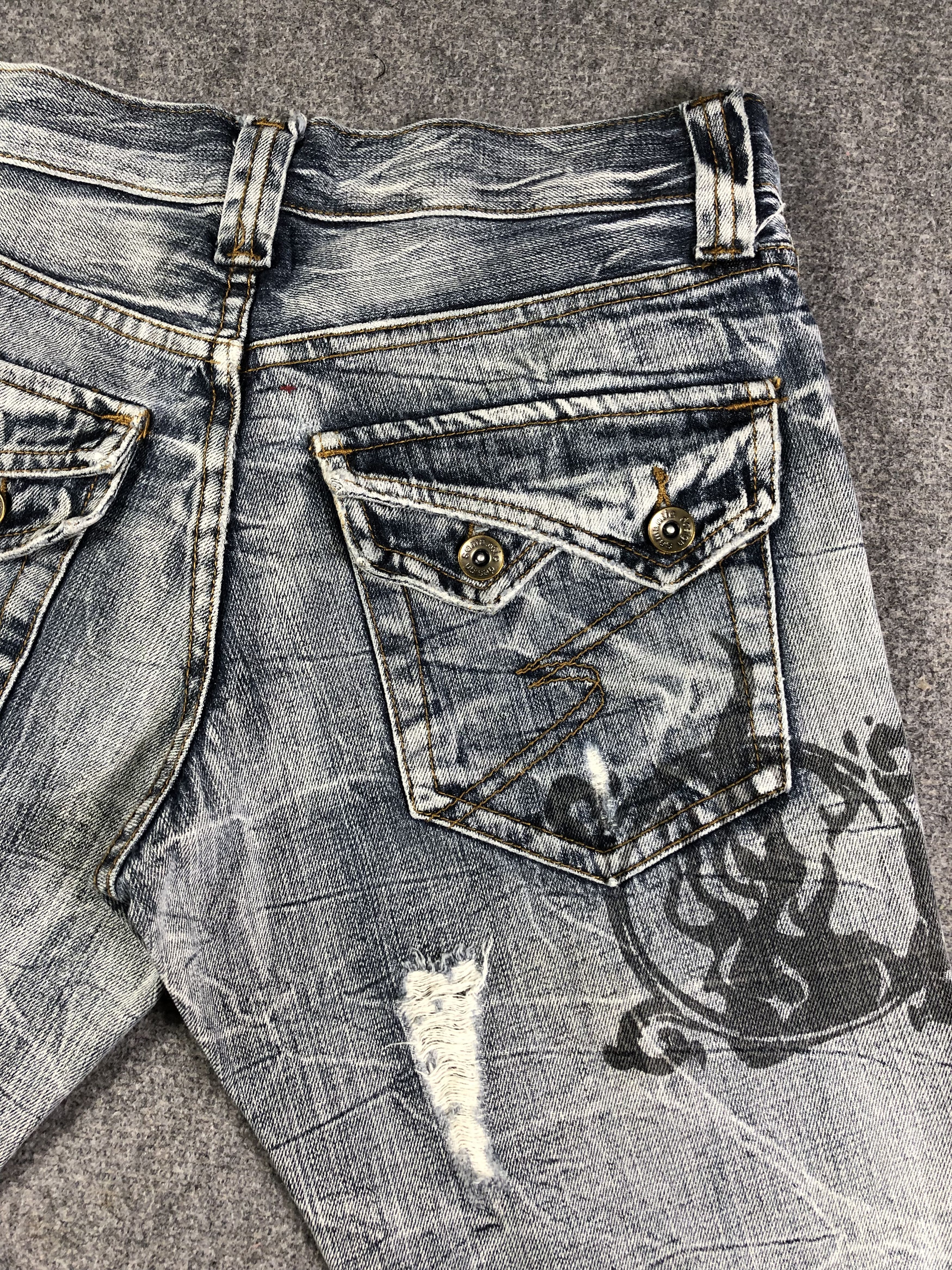semanticdesign Wash Blue Semantic Design Jeans 30x29.5 Size US 30 / EU 46 - 13 Thumbnail