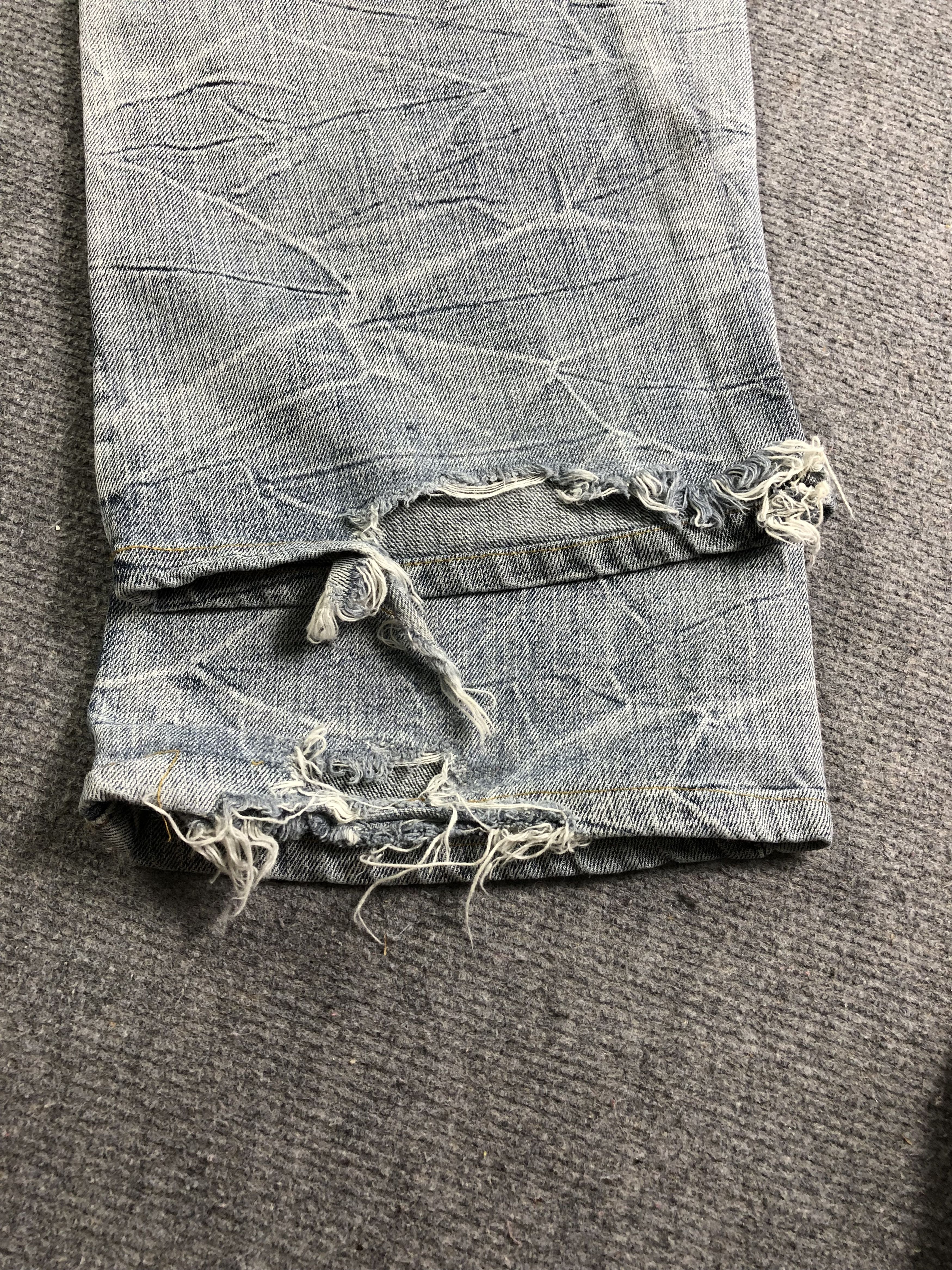 semanticdesign Wash Blue Semantic Design Jeans 30x29.5 Size US 30 / EU 46 - 15 Thumbnail