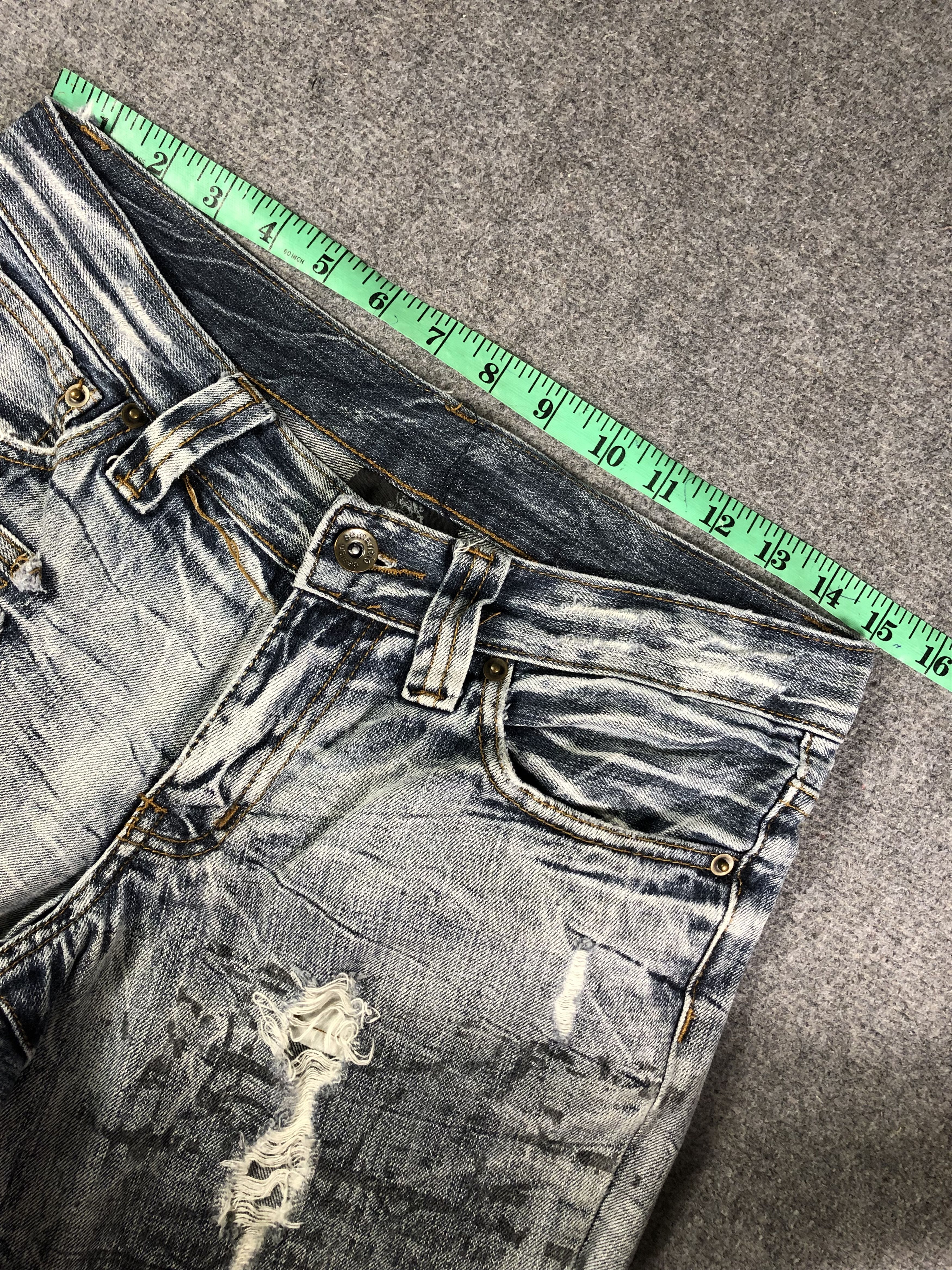 semanticdesign Wash Blue Semantic Design Jeans 30x29.5 Size US 30 / EU 46 - 7 Thumbnail
