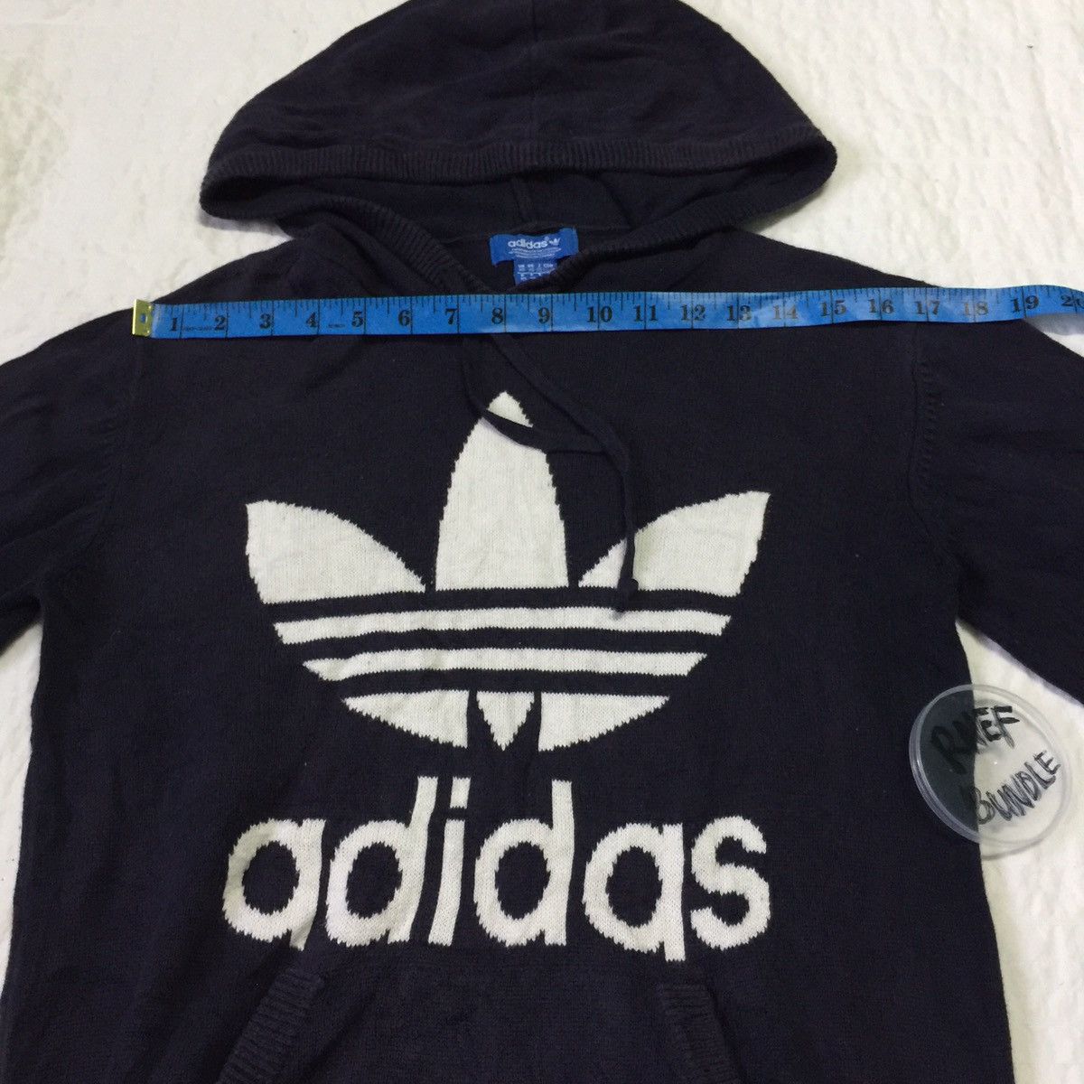 Adidas Rare‼️Big logo Adidas sweatshirt hoodie Size US S / EU 44-46 / 1 - 14 Thumbnail