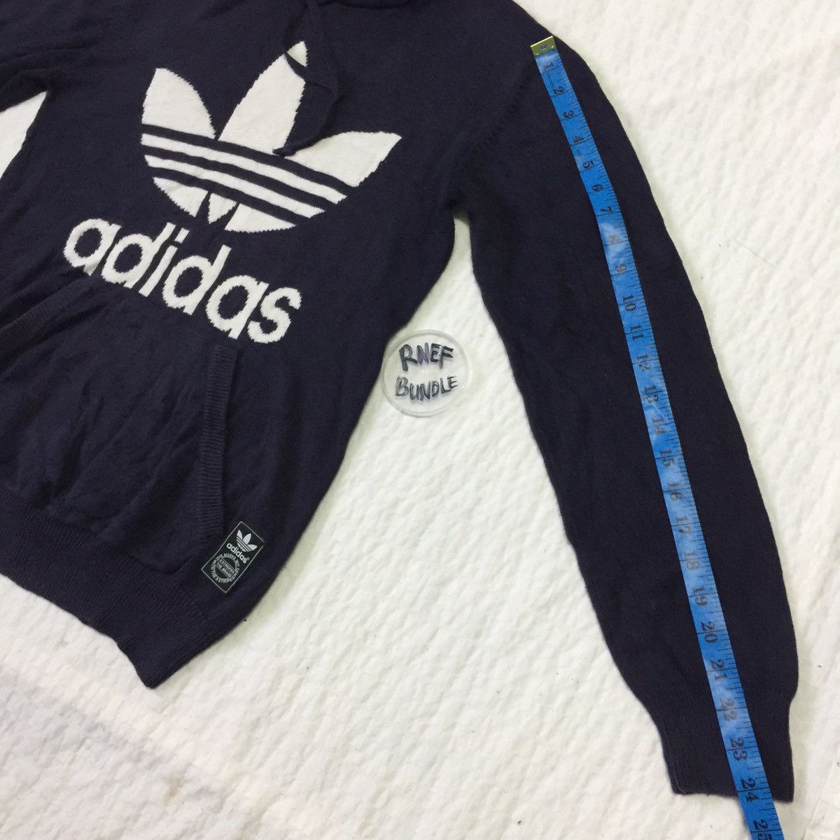 Adidas Rare‼️Big logo Adidas sweatshirt hoodie Size US S / EU 44-46 / 1 - 18 Thumbnail