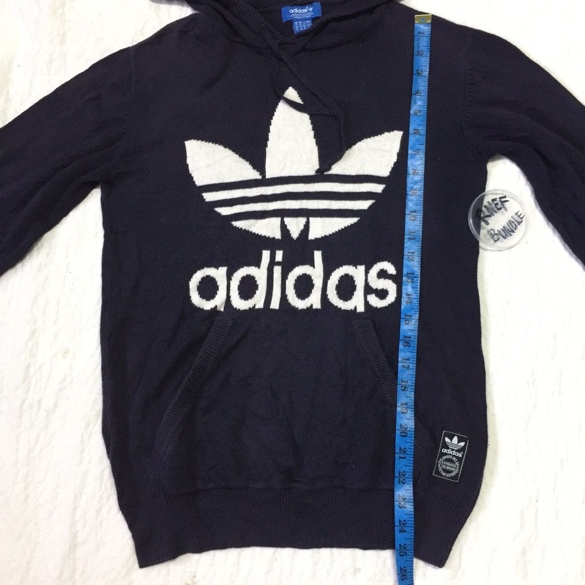 Adidas Rare‼️Big logo Adidas sweatshirt hoodie Size US S / EU 44-46 / 1 - 17 Thumbnail