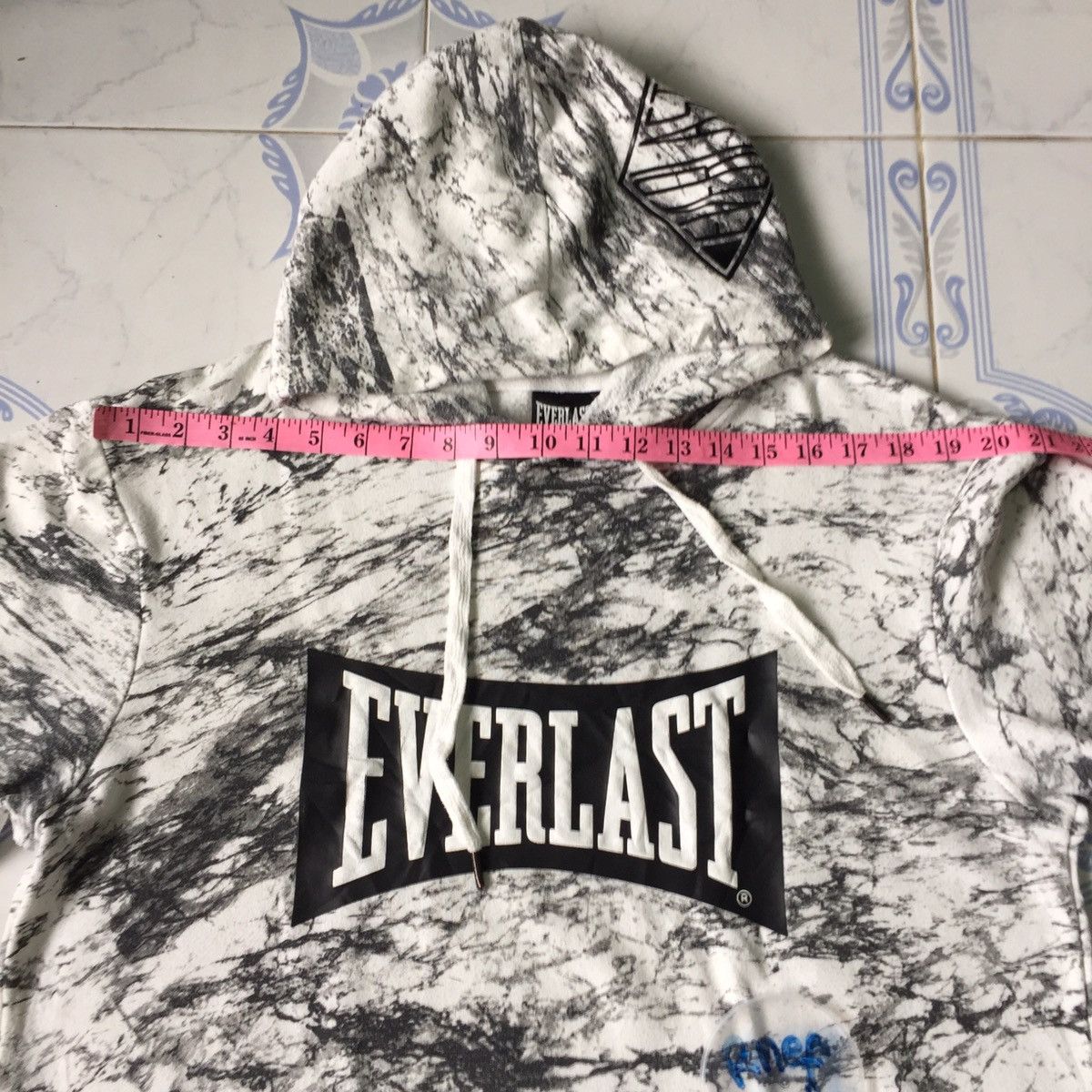 Everlast Everlast hoodie big logo spell out abstract design Size US L / EU 52-54 / 3 - 13 Thumbnail