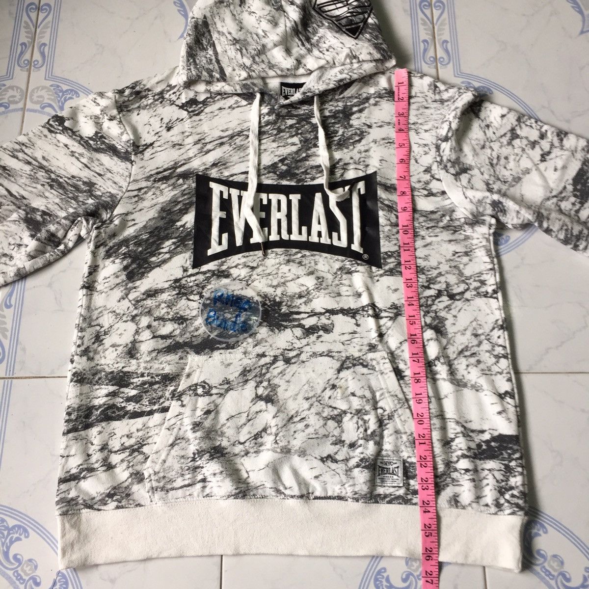 Everlast Everlast hoodie big logo spell out abstract design Size US L / EU 52-54 / 3 - 15 Thumbnail