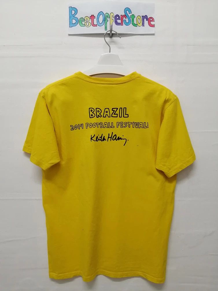 Keith Haring KEITH HARING x RAGEBLUE Brazil 2014 Football Festival Tee Size US L / EU 52-54 / 3 - 5 Thumbnail
