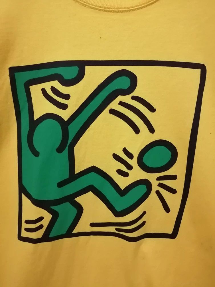Keith Haring KEITH HARING x RAGEBLUE Brazil 2014 Football Festival Tee Size US L / EU 52-54 / 3 - 3 Thumbnail